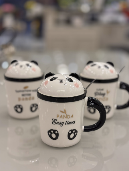 Özel Tasarım Panda Kupa Bardak