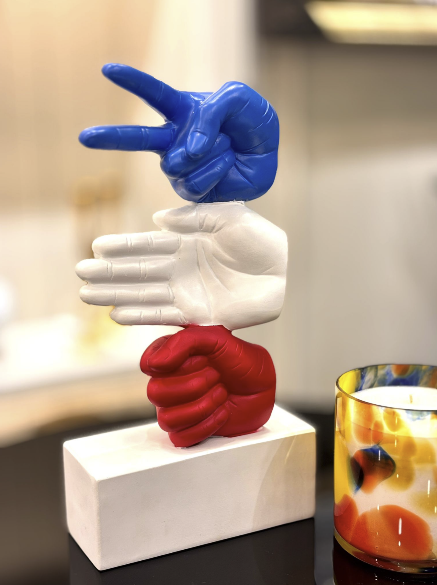 Dekoratif Taş Kağıt Makas