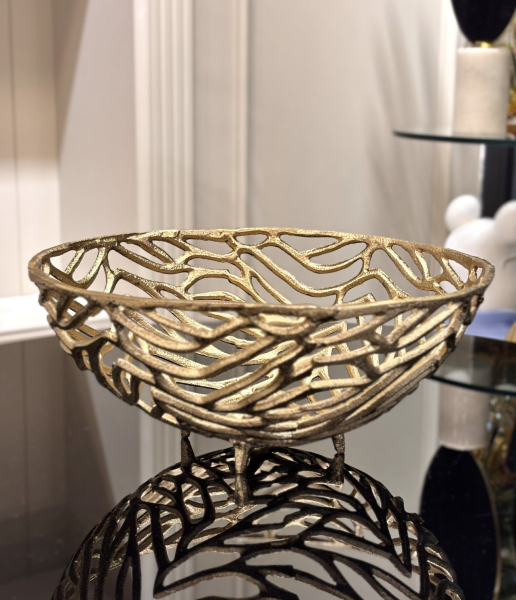 Gold Tasarım Dekoratif Kase