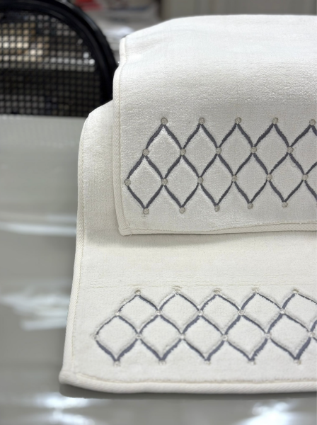 Spor Nakışlı Paspas 120*70 Gri