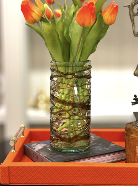 El Yapımı Cam Vazo