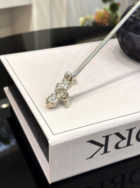 Melek Gümüş Mum Söndürücü