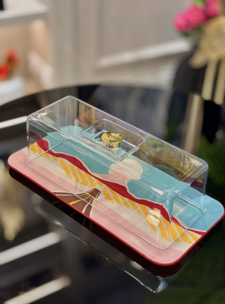 Kapaklı Kek Standı