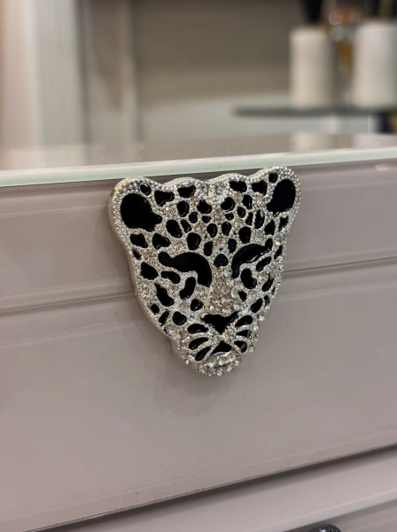 2’li Krem Gümüş Cat Cam Kutu