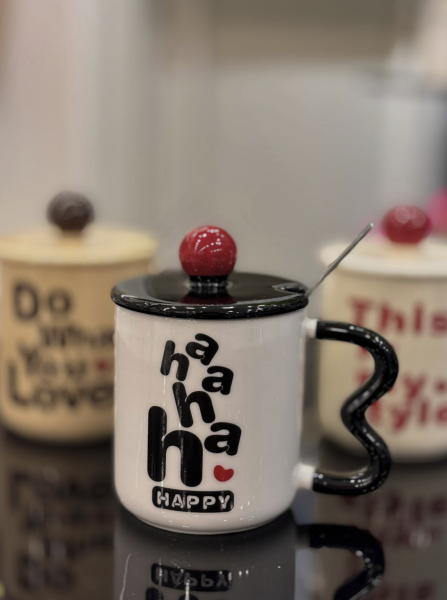 Renkli Porselen Kupa