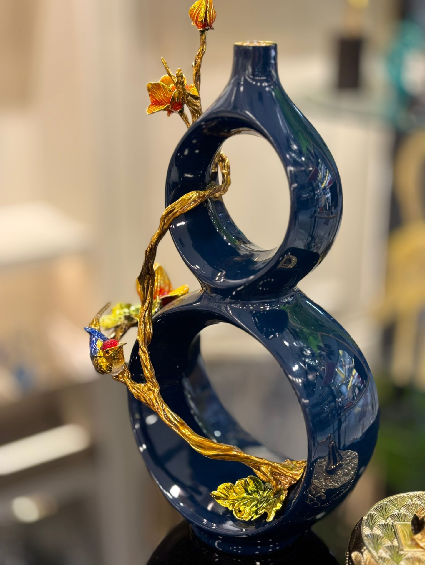 Calabash Holes Mavi Dekor