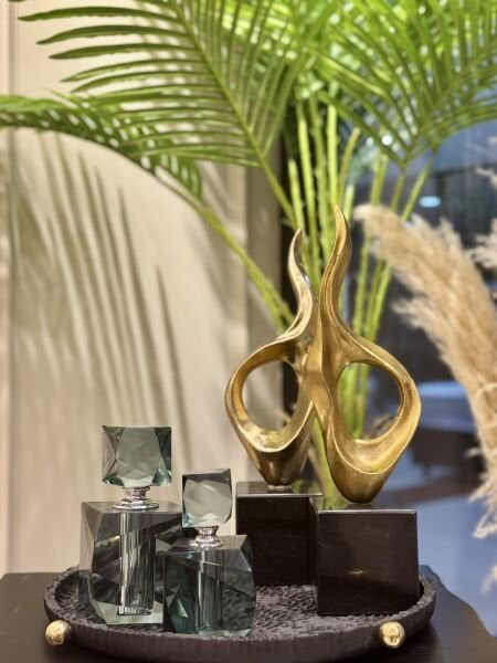 Altın Rengi Damla Obje