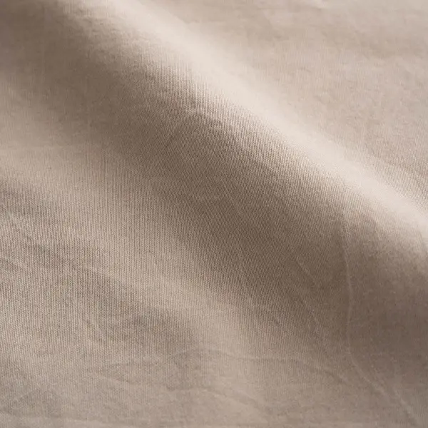 Revna Çift Kişilik Nevresim Takımı Organik Pamuk Saten Bej