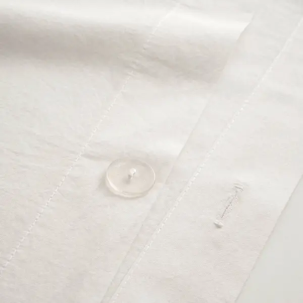 Elsa Çift Kişilik Nevresim Takımı Organik Pamuk Krem