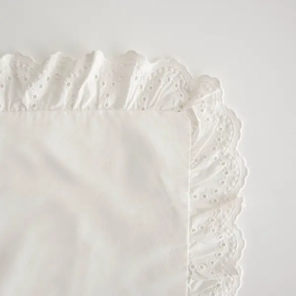 Elsa Çift Kişilik Nevresim Takımı Organik Pamuk Krem