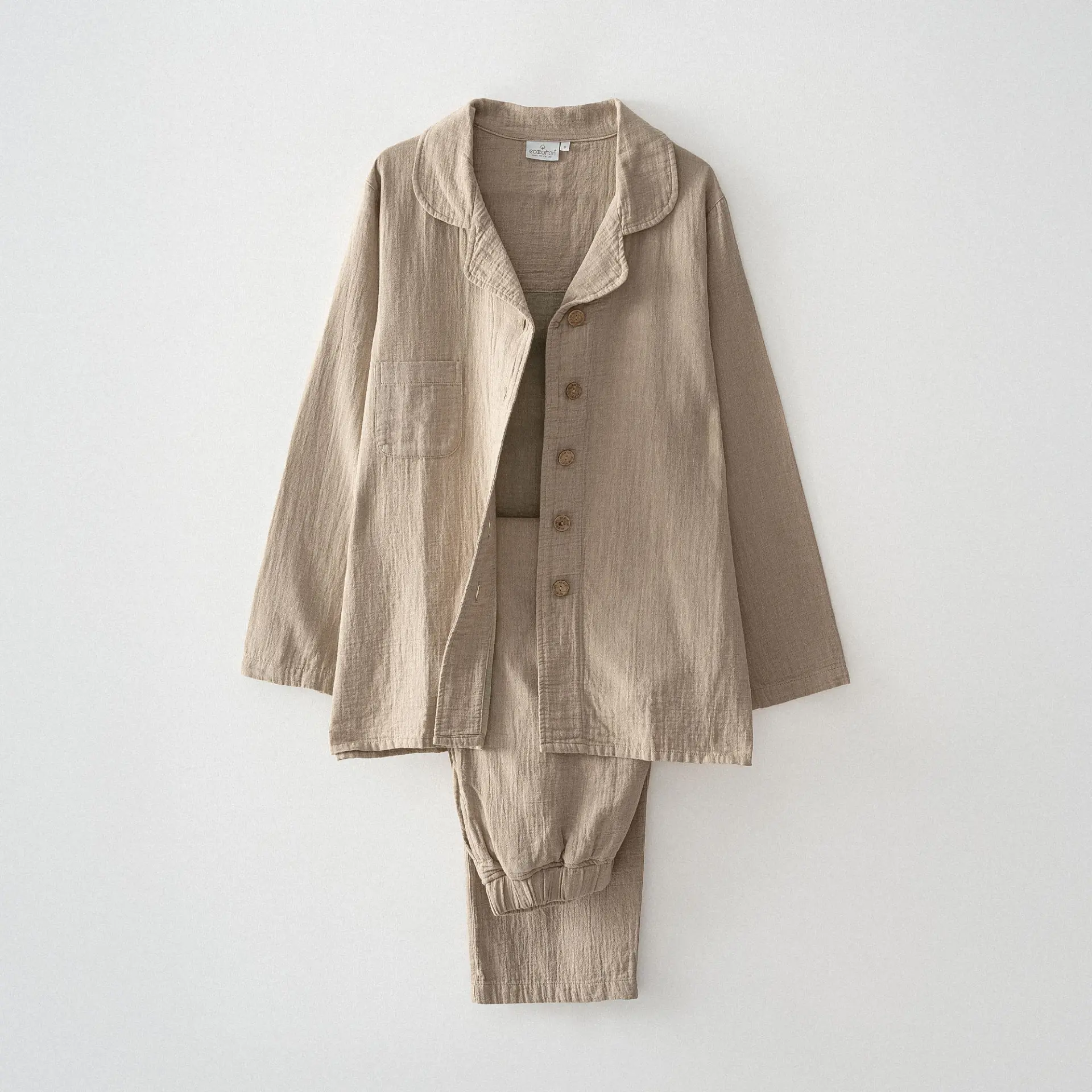 Melsa Kadın Pijama Takımı Organik Pamuk Müslin