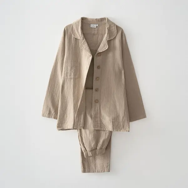 Melsa Kadın Pijama Takımı Organik Pamuk Müslin