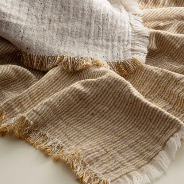 Melinda Bebek Yatak Örtüsü Organik Pamuk Müslin