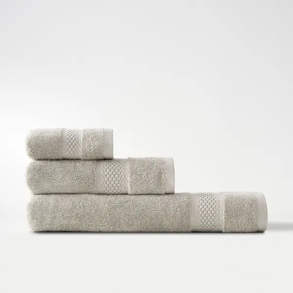 Auraline 3 lü Havlu Seti Organik Pamuk