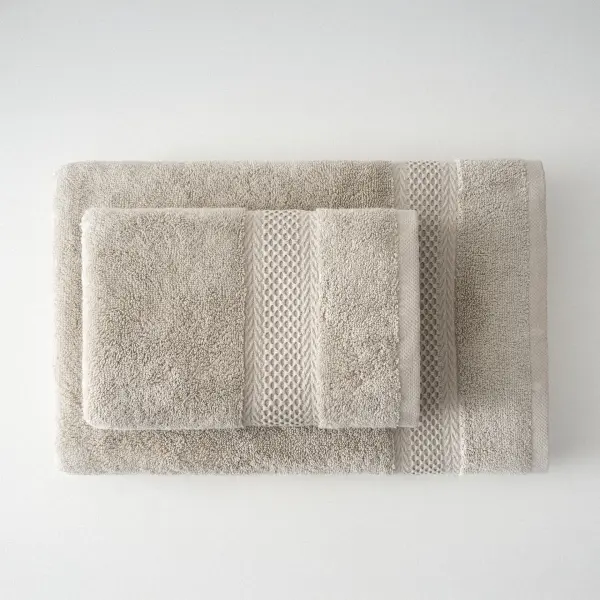 Auraline 3 lü Havlu Seti Organik Pamuk