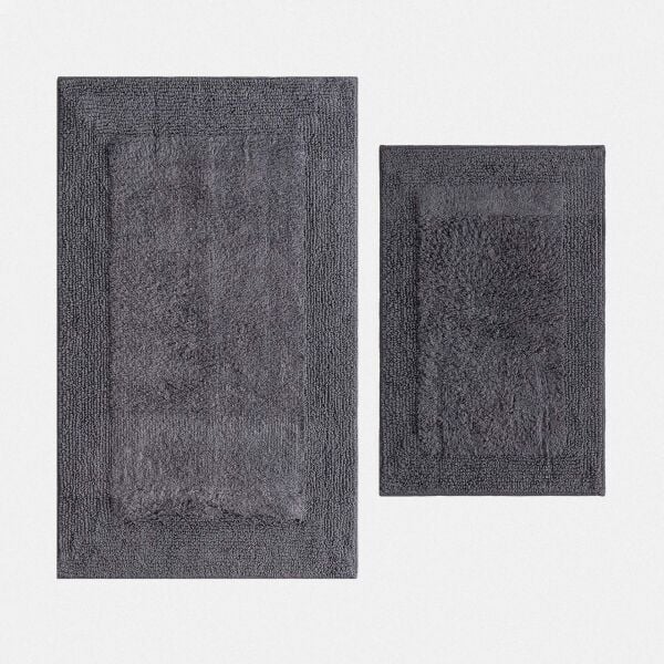 Petra 2'li Banyo Paspas Seti Karde Pamuk