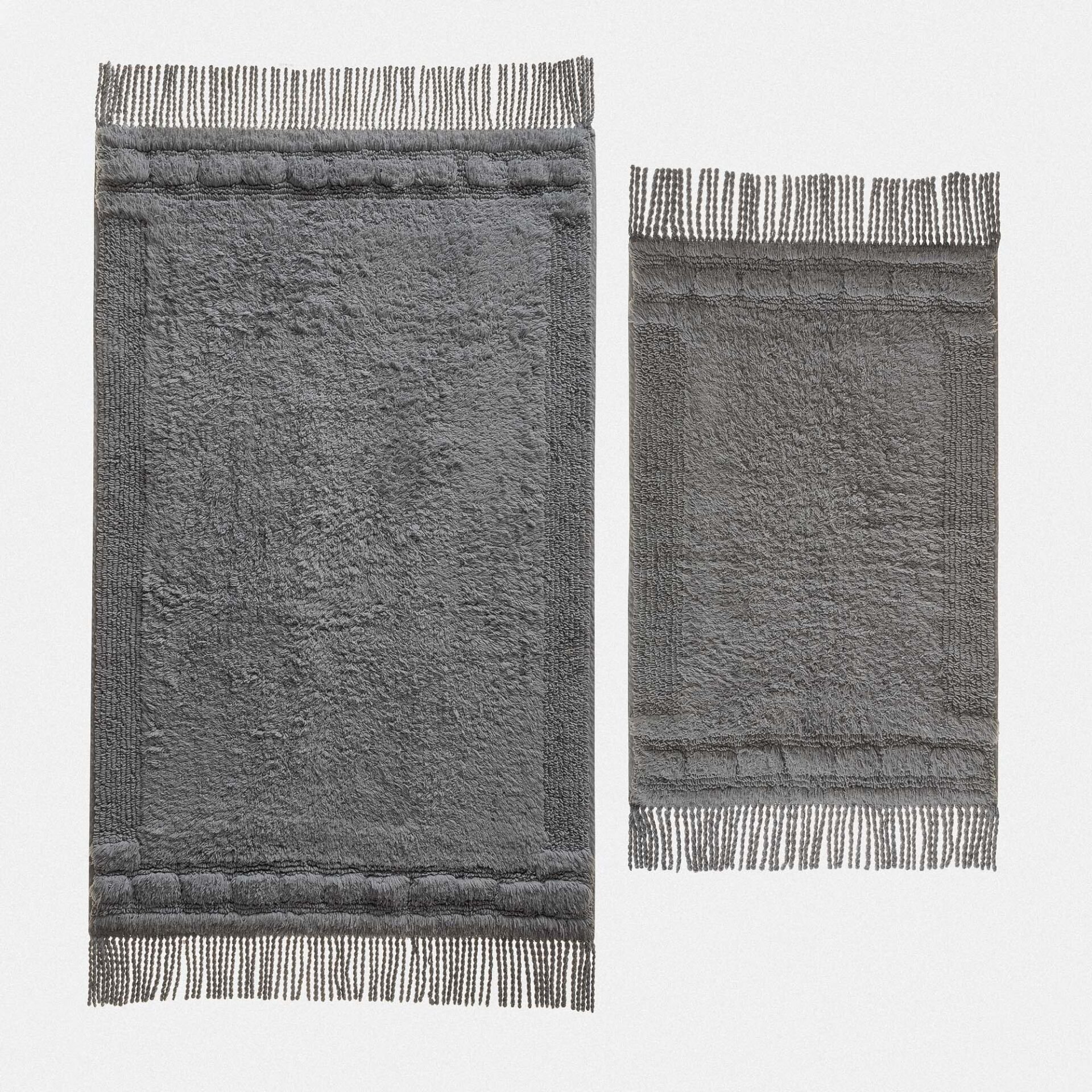 Luna 2'li Banyo Paspas Seti Karde Pamuk