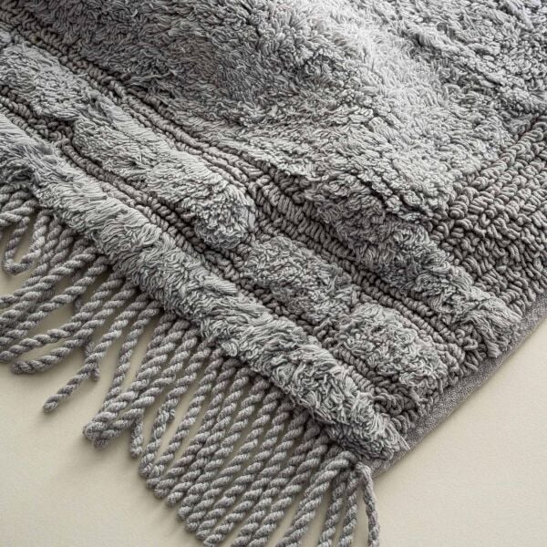 Luna 2'li Banyo Paspas Seti Karde Pamuk