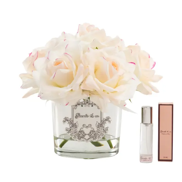 Guerlie&co. Krem Pembe 7 Gül Gümüş