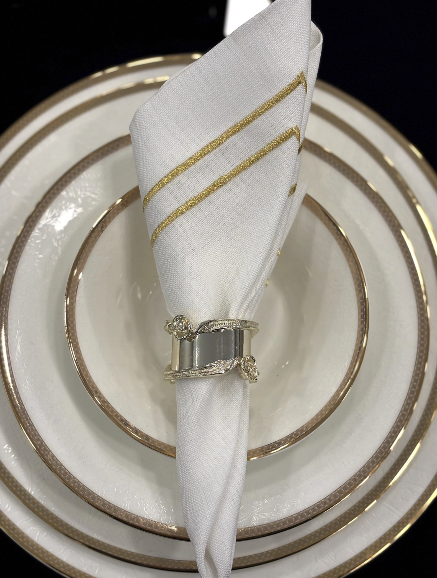 Gold Çizgili 10’lu Peçete Seti