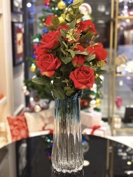 Kırmızı Yapay Gül Demeti