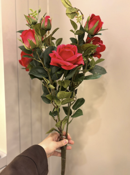 Kırmızı Yapay Gül Demeti