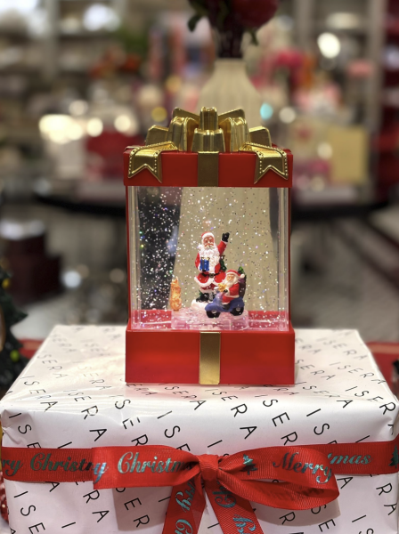 Noel Baba Işıkli- Muzikli Hediye Kutusu