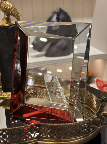 Kristal Kırmızı Füme Çerceve