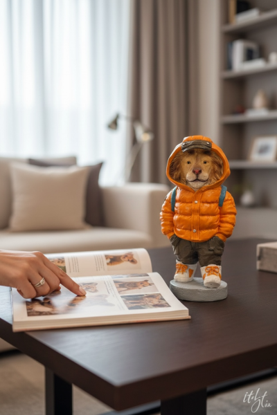 Aslan Dekoratif Biblo