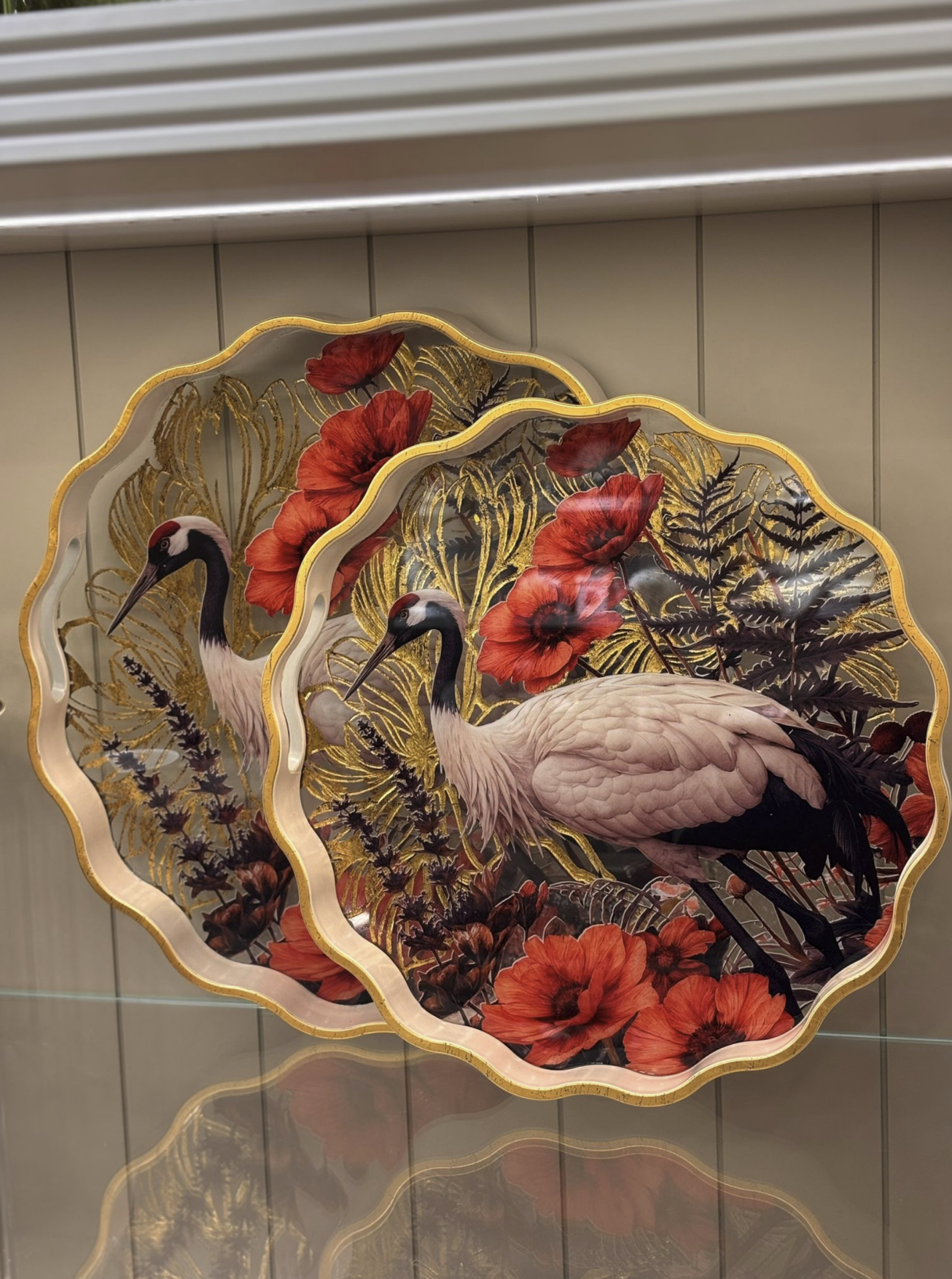 Kırmızı Turna Lüx Tepsi