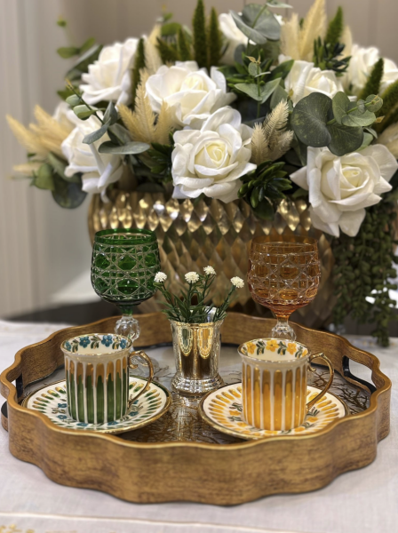 Nigar 6’lı El Boyaması Fincan Takımı