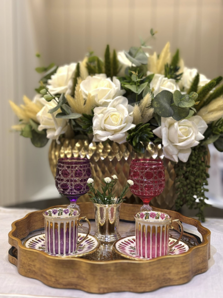 Nigar 6’lı El Boyaması Fincan Takımı