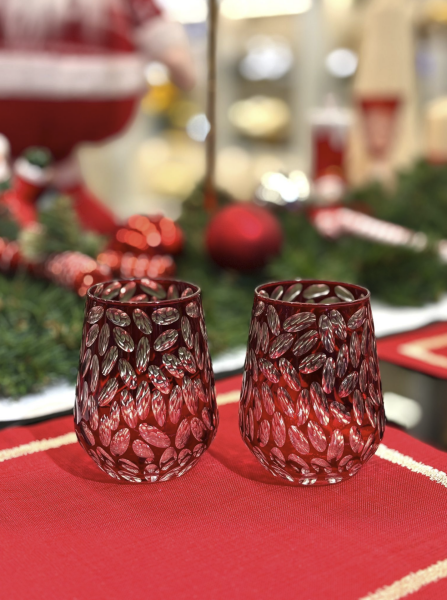 2’li Kristal Kesme Bardak