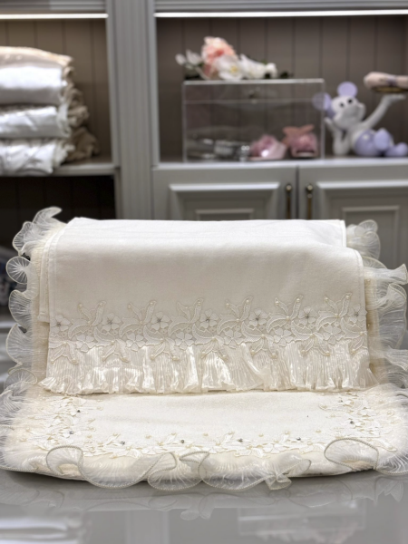 Fırfırlı Banyo Seti