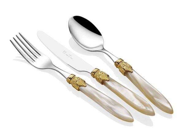 Laura Ring Kemik 75 Parça Çatal Bıçak Seti