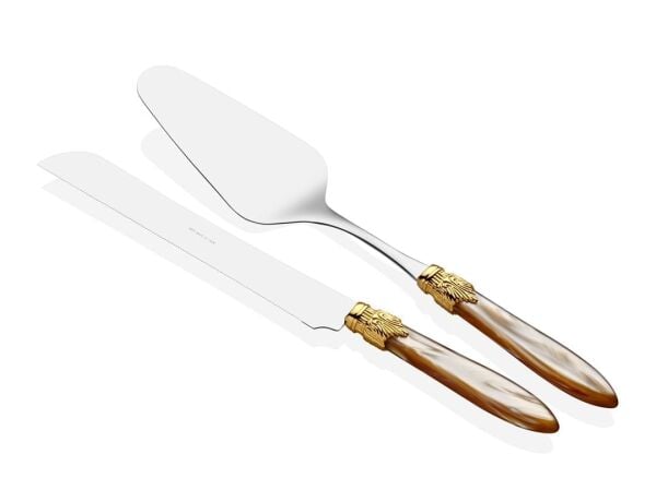 Laura Ring şampanya pasta servis seti