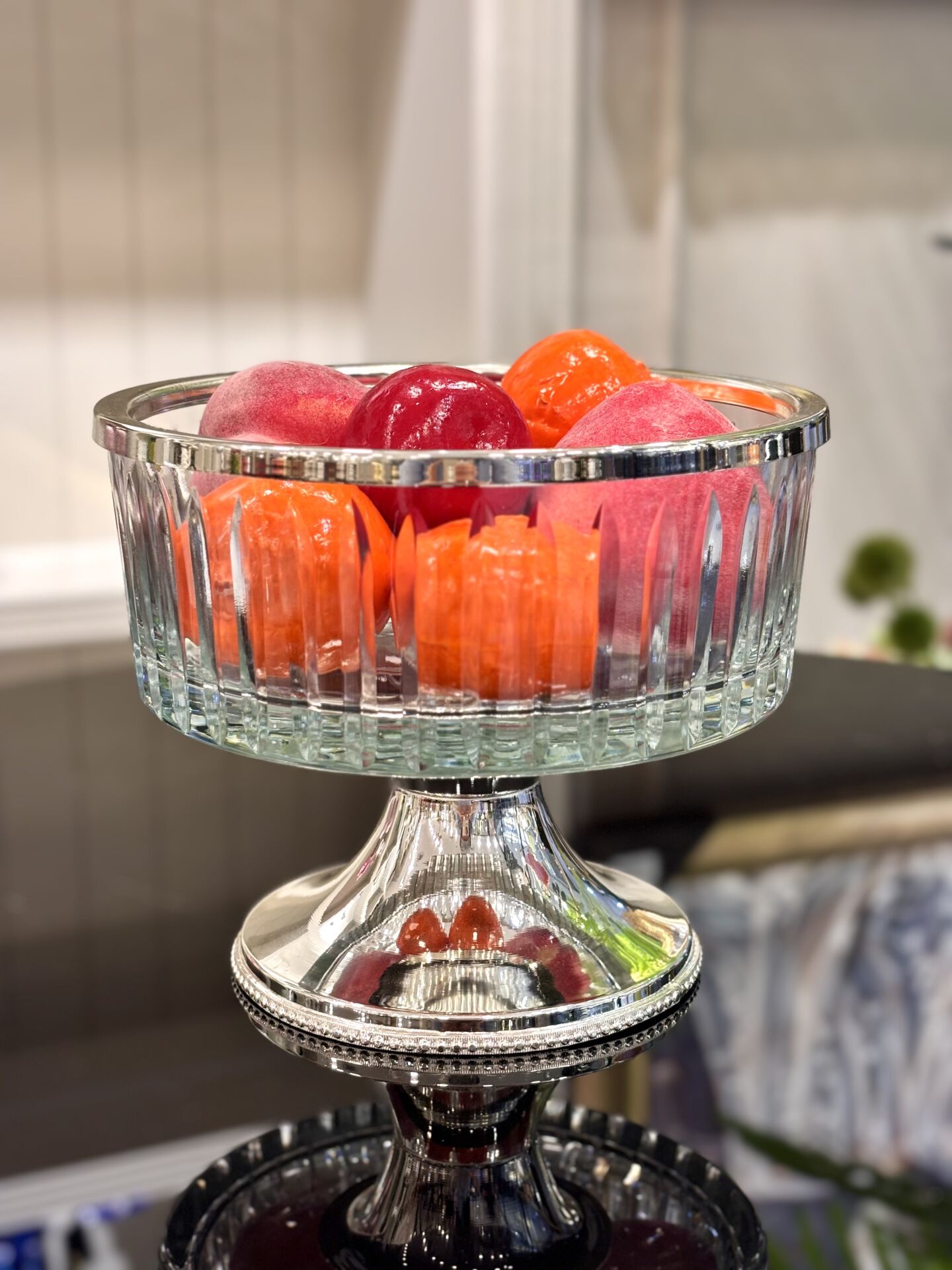 Gümüş Kaplama Kristal 19 cm
