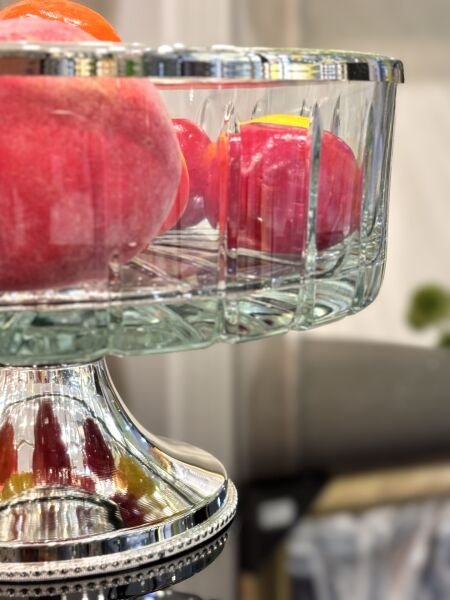 Gümüş Kaplama Kristal 19 cm