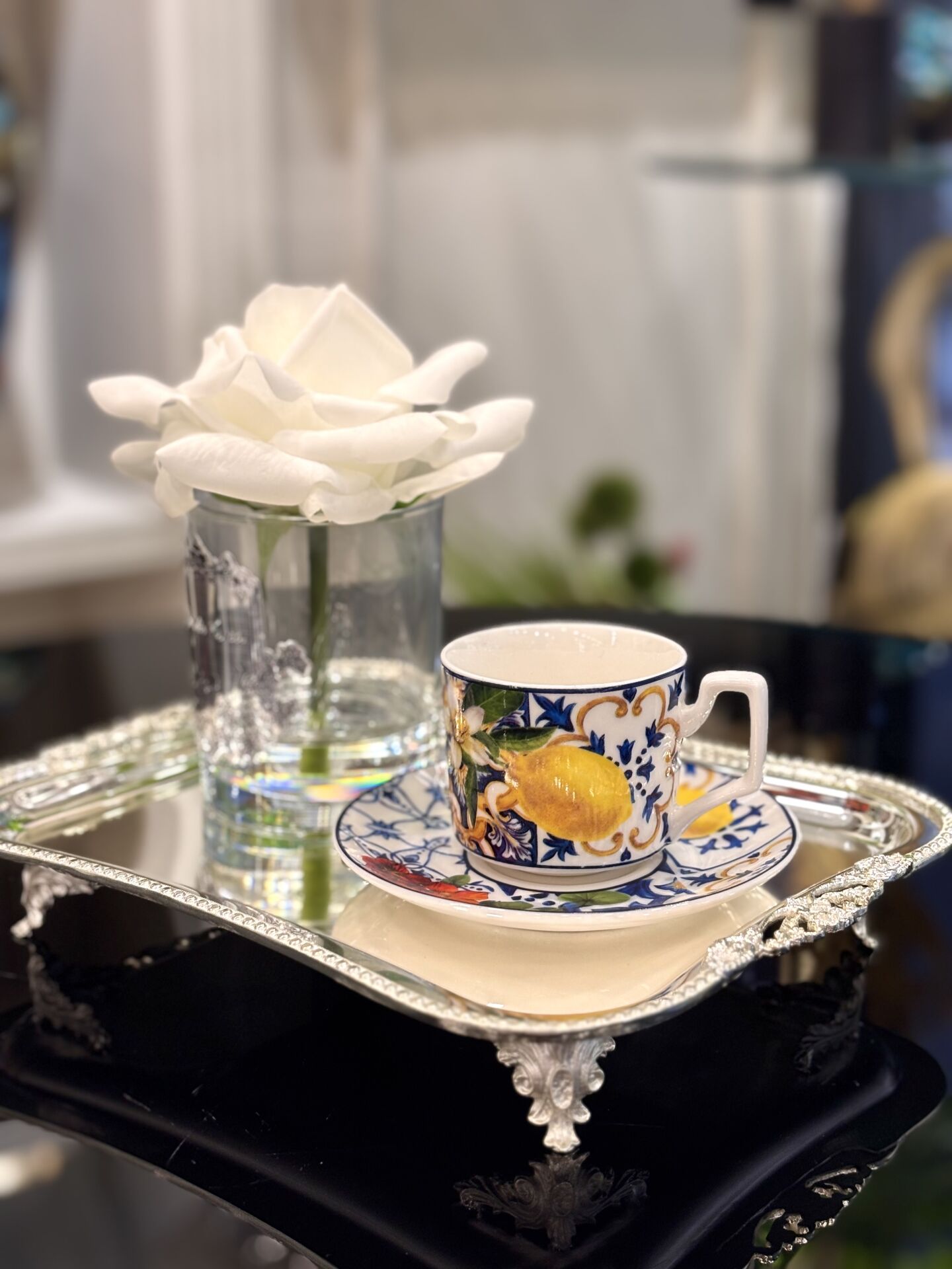 Joy Carmen Italy Garden 6’lı Kahve Fıncanı Seti