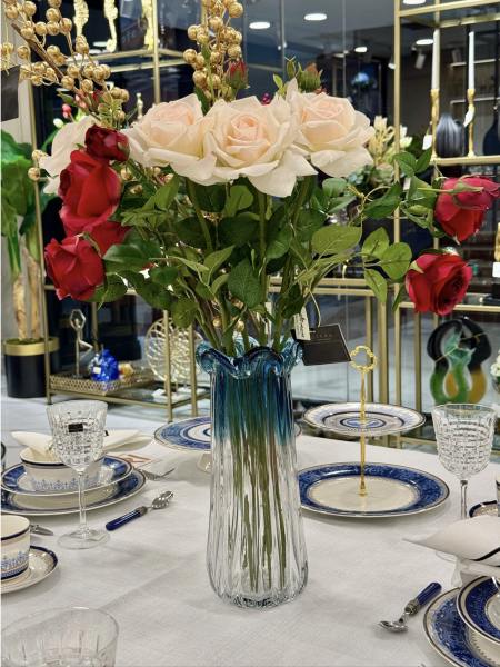 Fold Büyük Mavi Vazo