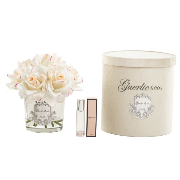 Krem Pembe 7 Gül Gümüş