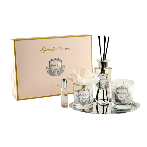 Luxury Silver Set Krem Gül