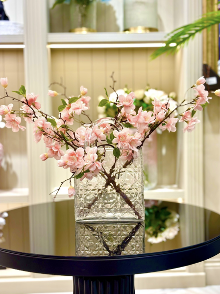 Bahar Dalı Çicek Cam Vazo