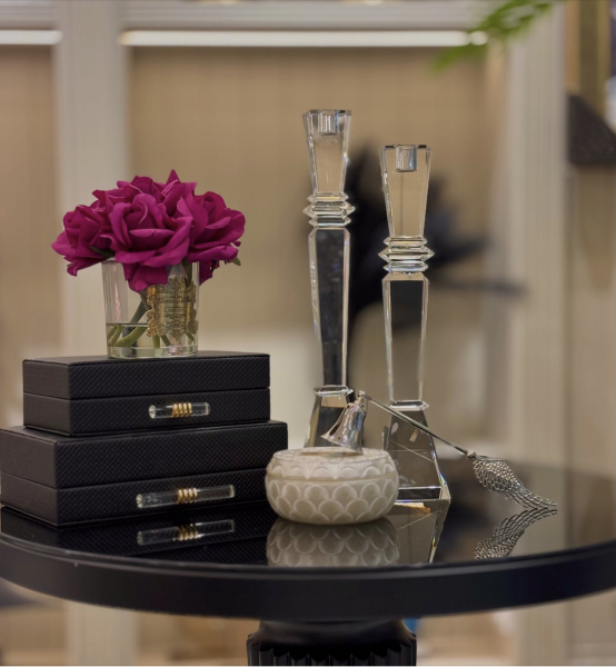 Deri 2'li Dekoratif Kutu Siyah