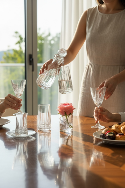 61 Parça Kristal Set