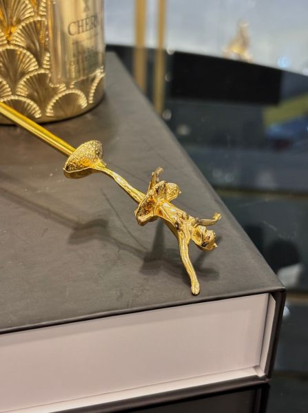 Balerin Gold Pirinç Mum Söndürücü
