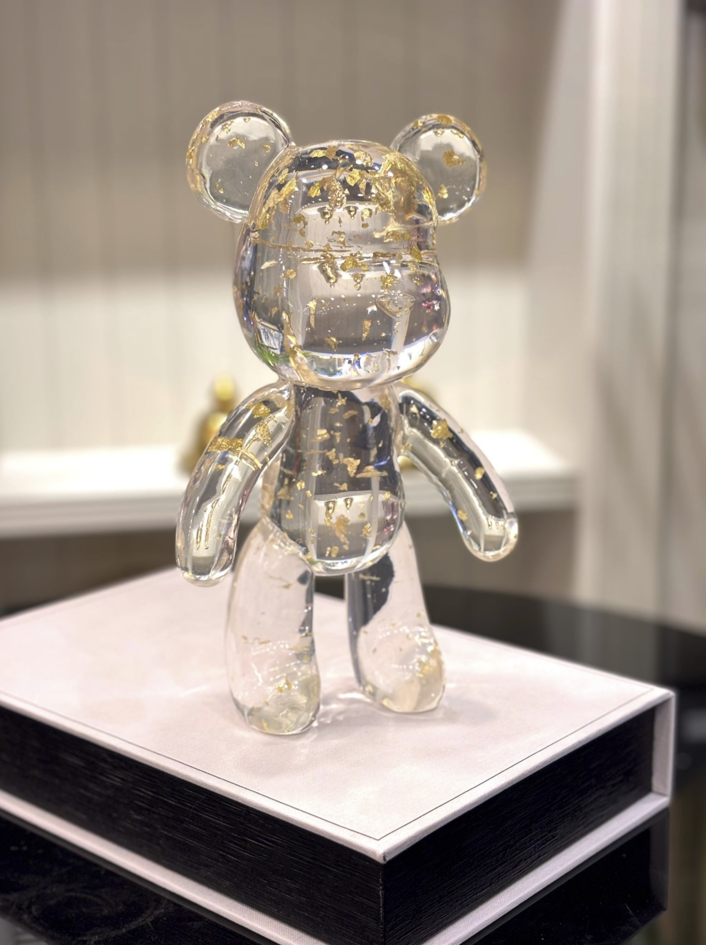 Reçine Fare Şeffaf Dekor