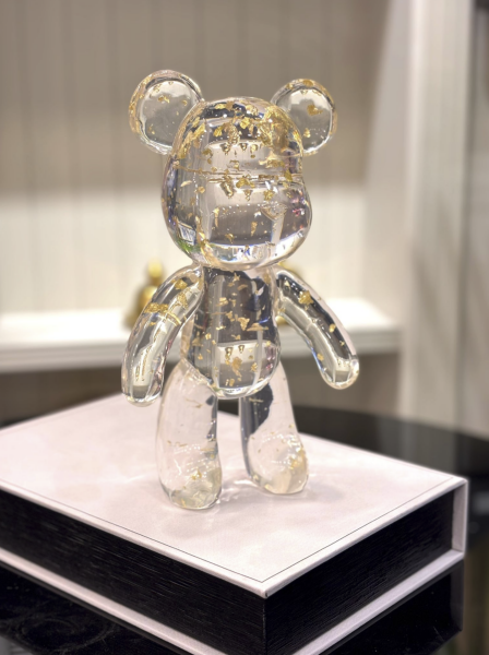 Reçine Fare Şeffaf Dekor