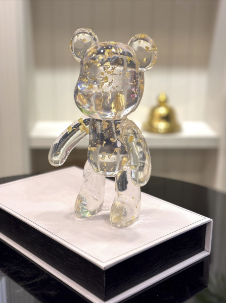 Reçine Fare Şeffaf Dekor