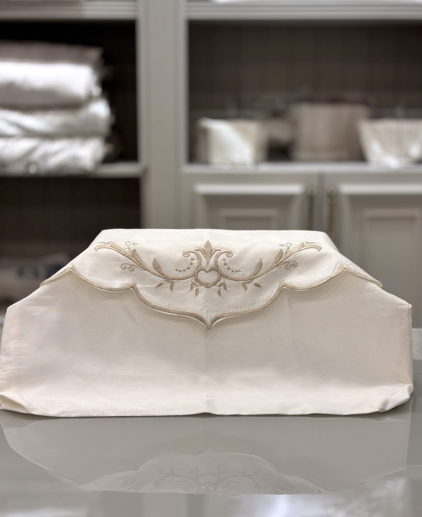 Kahve Desenli Şaşe